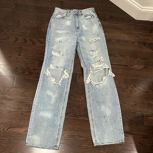PacSun Ripped Blue Jeans